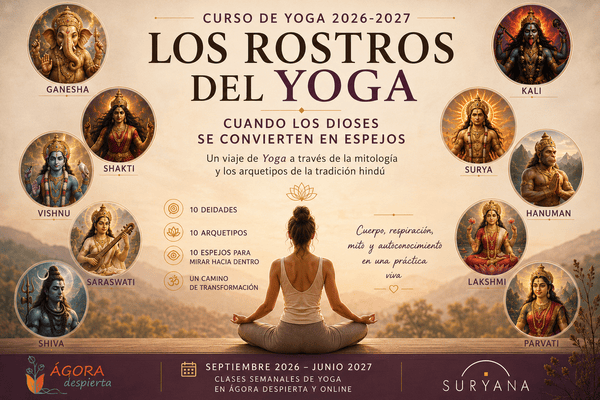 LOS ROSTROS DEL YOGA: curso de Yoga 2026-2027